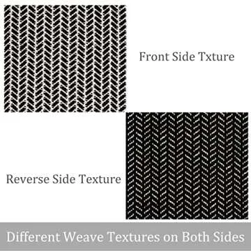 Lahome Boho Rug: Washable, Cotton Area Rug with Tassels