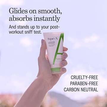 Type:A Aluminum Free Natural Deodorant for Women