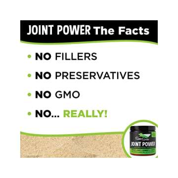 Super Snouts Joint Power 100% Green Lipped Mussels for Dogs & Cats - Dog Joint Supplement Powder Supports Joints, Tendons, Ligaments (2.64 oz, Pack of 2)