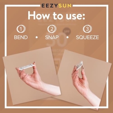 EEZYSUN SPF 50 Travel Size Sunscreen Pack | Aloe Vera Infused