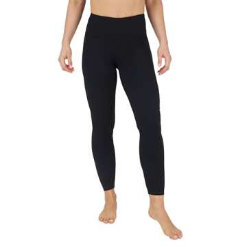 90 Degree By Reflex High Waist Power Flex Tummy Control Leggings- Black XS