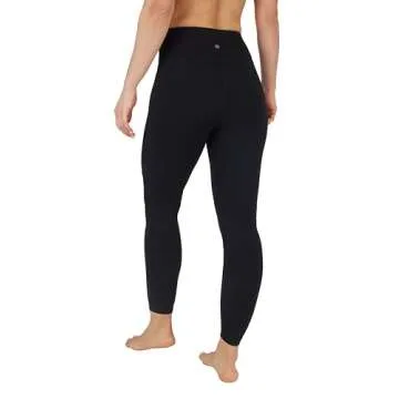 90 Degree By Reflex High Waist Power Flex Tummy Control Leggings- Black XS