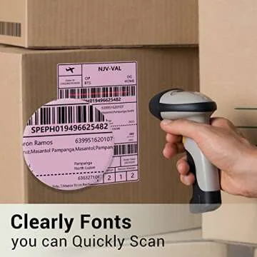 Shop Phomemo Pink Thermal Shipping Labels 4X6'' 500pcs