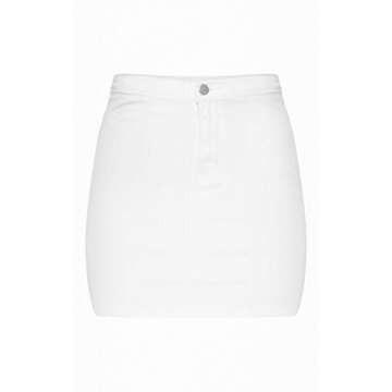Deslimale Women's High Waisted Denim Mini Skirt
