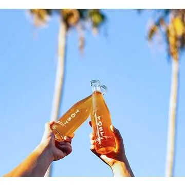 TOST ROSE All-Natural Alcohol-Free Sparkling Beverage, 25.4 Fl Oz (Pack of 3)