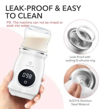 Befano Portable Bottle Warmer for Travel & Feeding  Warm Milk Quickly