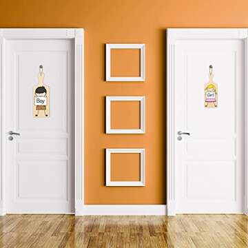 Marsui 12 Pieces Mini Wooden Cutting Board St Patrick's Day DIY Chopping Board with Handle Craft Cooked Food Tray for Home Kitchen Cooking Vegetables Decor(9.4 x 3.5 Inch)