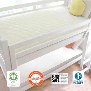 Naturepedic 2-in-1 Organic Kids Mattress for Comfort