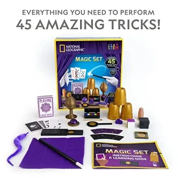 NATIONAL GEOGRAPHIC Magic Kit - 45 Tricks for Kids