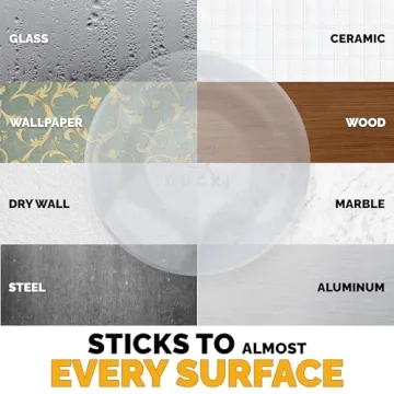 Ducki Door Stop Wall Protector - Shock Absorbent & Discreet