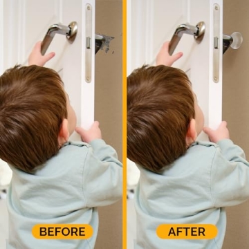 Ducki Door Stop Wall Protector - Shock Absorbent & Discreet