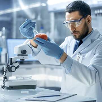 15 Pack 1ml 25Ga Plastic Syringe with Measurement for Scientific Labs and Industrial Dispensing, Disposable Individually Wrapped (15, 1ml 25Ga)