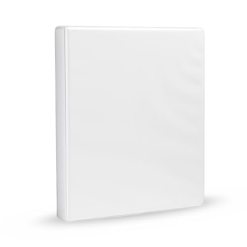 Amazon Basics 3-Ring Binder – Stylish 1-Inch White for All Organization Needs