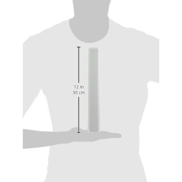 Amazon Basics 3-Ring Binder - Durable and Stylish White 1 Pack