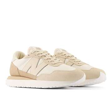 New Balance Women's 237 V1 Classic Sneaker Sandstone/Turtledove 9.5