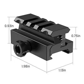 Feyachi TRM10 Adjustable Picatinny Rail Riser Mount