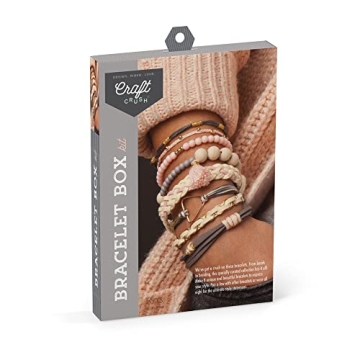 Craft Crush Bracelet Making Kit - Create 8 Friendship Bracelets!