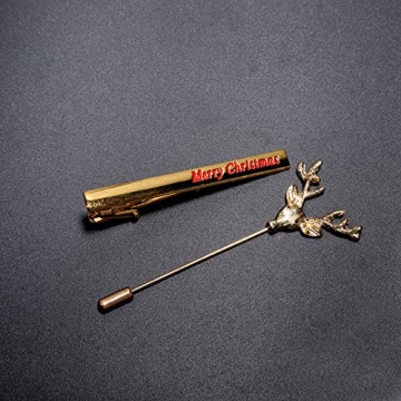 JEMYGINS Festival Silk Christmas Tie Set for Men