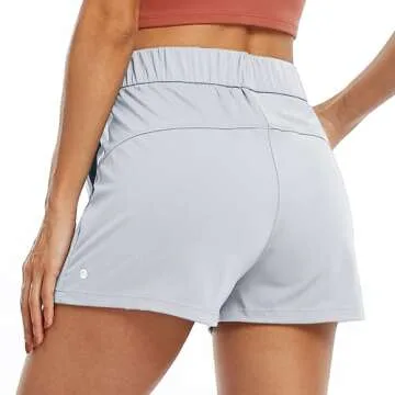 Comfortable Willit Women's Active Shorts with Pockets
