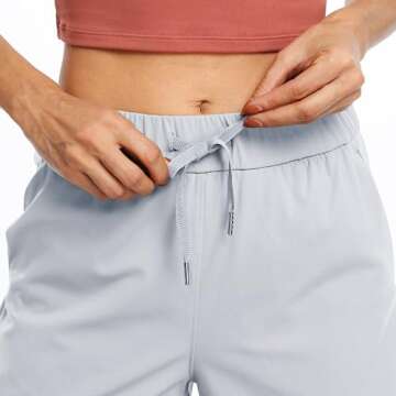 Comfortable Willit Women's Active Shorts with Pockets