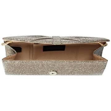 Jessica McClintock Soft Sparkle Harley Clutch Purse