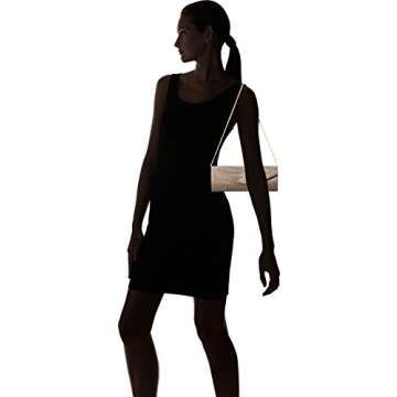 Jessica McClintock Soft Sparkle Harley Clutch Purse