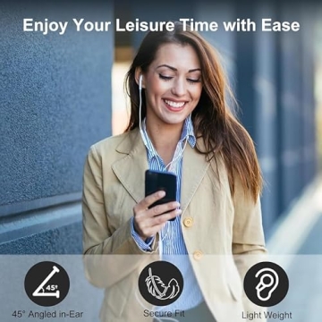 2 Packs iPhone Wired Earbuds with Microphone