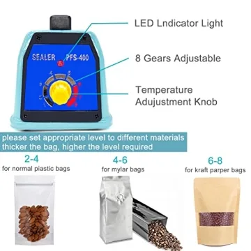 SEELAUGH 16 Inch Impulse Sealer Saves Food and Money