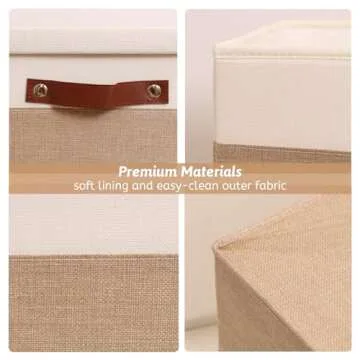 Stylish HOdo Home Collapsible Storage Bins for Organization