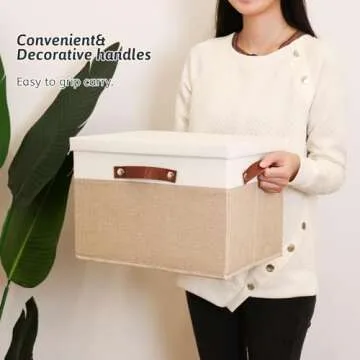 Stylish HOdo Home Collapsible Storage Bins for Organization