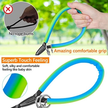 NTR Dog Rope Leash for All Dogs with Reflective Thread