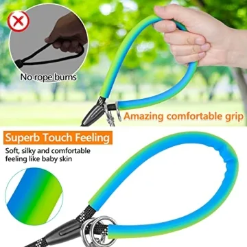 NTR Dog Rope Leash for All Dogs with Reflective Thread