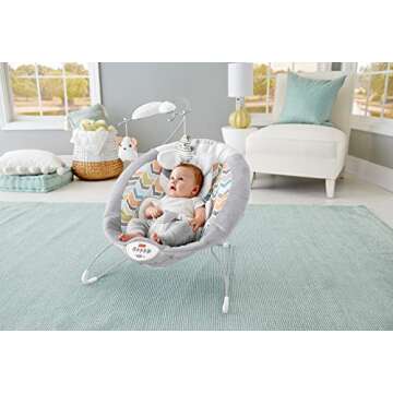 Fisher-Price Sweet Snugapuppy Deluxe Bouncer for Infants