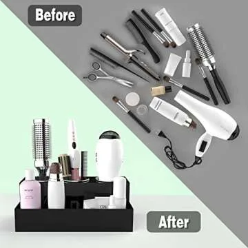 ILXY Hair Tool Organizer - Stylish Storage for Hot Tools