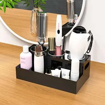 ILXY Hair Tool Organizer - Stylish Storage for Hot Tools