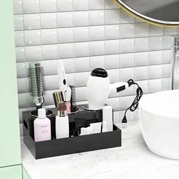 ILXY Hair Tool Organizer - Stylish Storage for Hot Tools