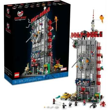 LEGO Marvel Spider-Man Daily Bugle Newspaper Office 76178 Set with 25 Minifigures