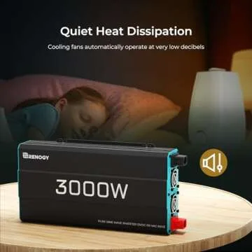 Renogy 3000W 12V Pure Sine Wave Inverter for Off-Grid