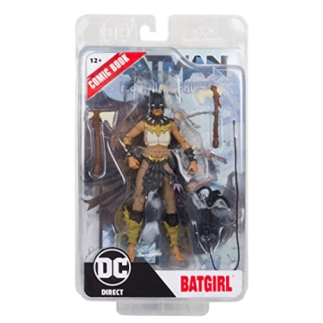 Batgirl 7in Action Figure by McFarlane Toys with Comic