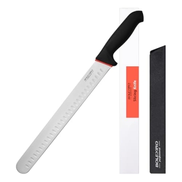 BOLEXINO 12 Inch Carving Slicing Knife – Sharp & Versatile for All Cooking Needs