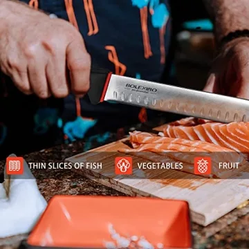 Premium 12 Inch BOLEXINO Slicing Knife for Precision Cuts