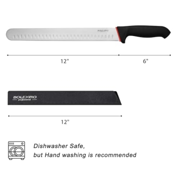 Premium 12 Inch BOLEXINO Slicing Knife for Precision Cuts