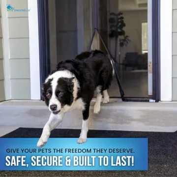 Fenestrelle Magnetic Screen Door - Self Closing, Pet Friendly, Heavy Duty Fiberglass Screen Door Mesh to Keep Bugs Out - Door Screen Magnetic Closure - Fits Door Size 34"x80"