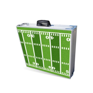 PARTYPONG Football Field Beer Pong Table - Portable & Durable