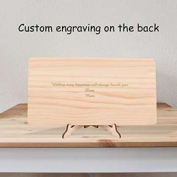 Name Puzzle for Kids Personalized,Montessori Learning Toys for Baby Boy & Girl 1-3 Year Old - Personalized Baby Gifts, Puzzles for Toddlers 1-3-baby Toys,1 Year Old Toys.Engraved Text on Back