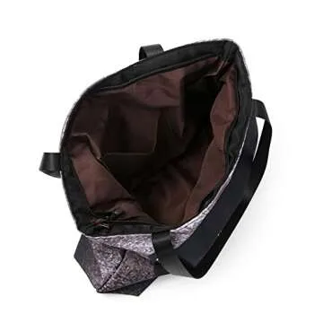 AZPSRT Afro Melanin African American Tote Bag Big Capacity Tassel Handbag for Women Tote Shoulder Bag 17.7in