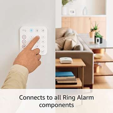 Ring Alarm Pro Base Station (newest model), with built-in eero Wi-Fi 6 router