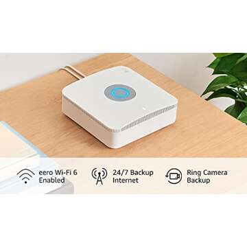 Ring Alarm Pro Base Station (newest model), with built-in eero Wi-Fi 6 router