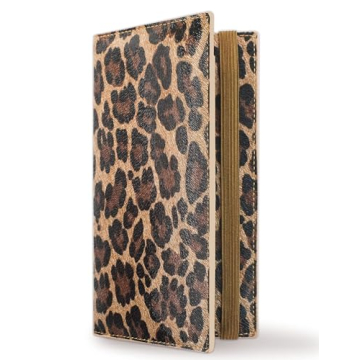 Zreal Checkbook Cover for Men & Women, Premium Vegan Leather Checkbook Holder Slim Wallets for Top &...