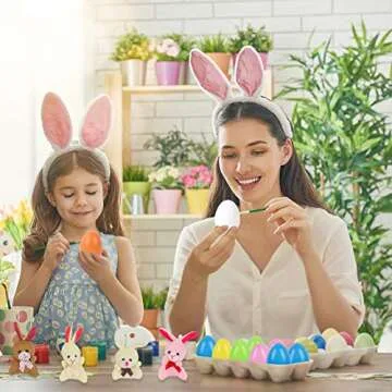 HANSGO Wooden Eggs Set for Creative Pretend Play